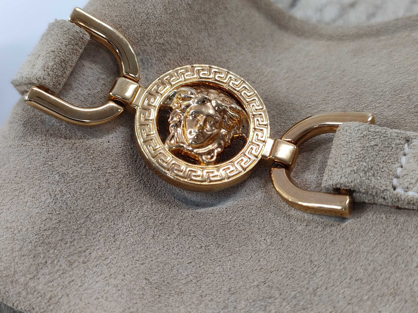 VERSACE Medusa wedge sandals