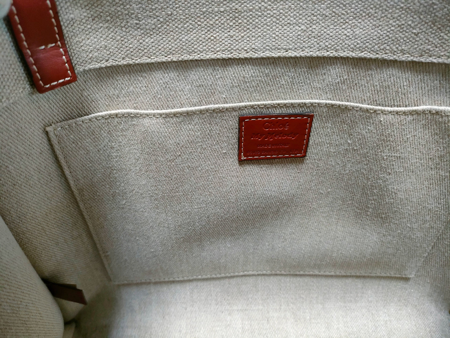 Chloe Woody Medium Tote Bag/My Melody Tote Bag