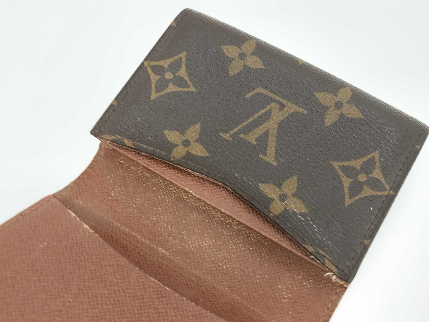 LOUIS VUITTON Monogram Card Case, Condition Considered, Coin Case