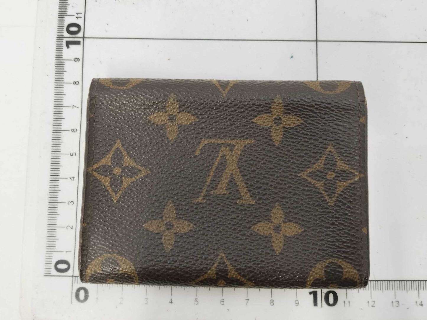 LOUIS VUITTON Monogram Card Case, Condition Considered, Coin Case