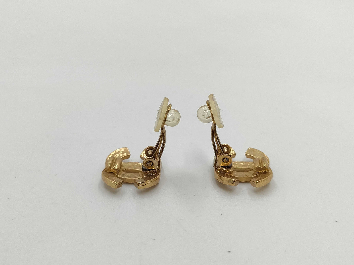 CHANEL 00 A Coco Mark Earrings