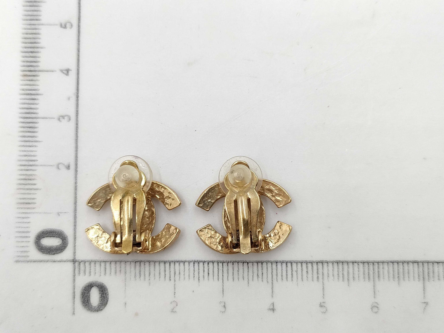 CHANEL 00 A Coco Mark Earrings
