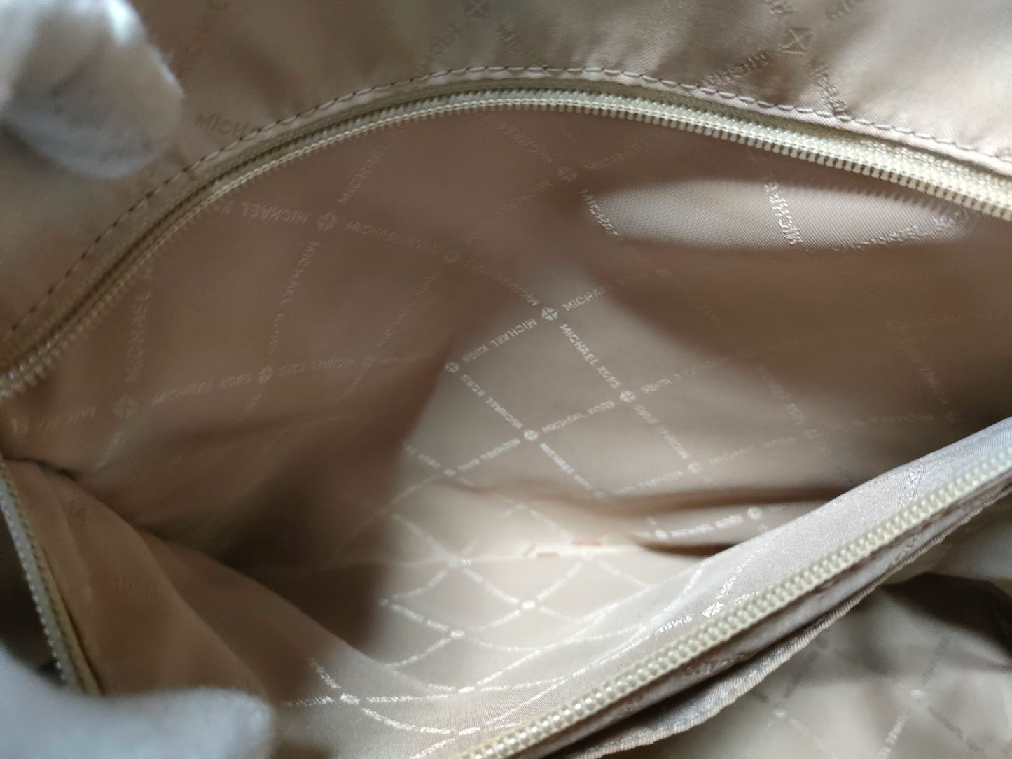 Michael Kors Leather Studded 2-Way Tote Bag