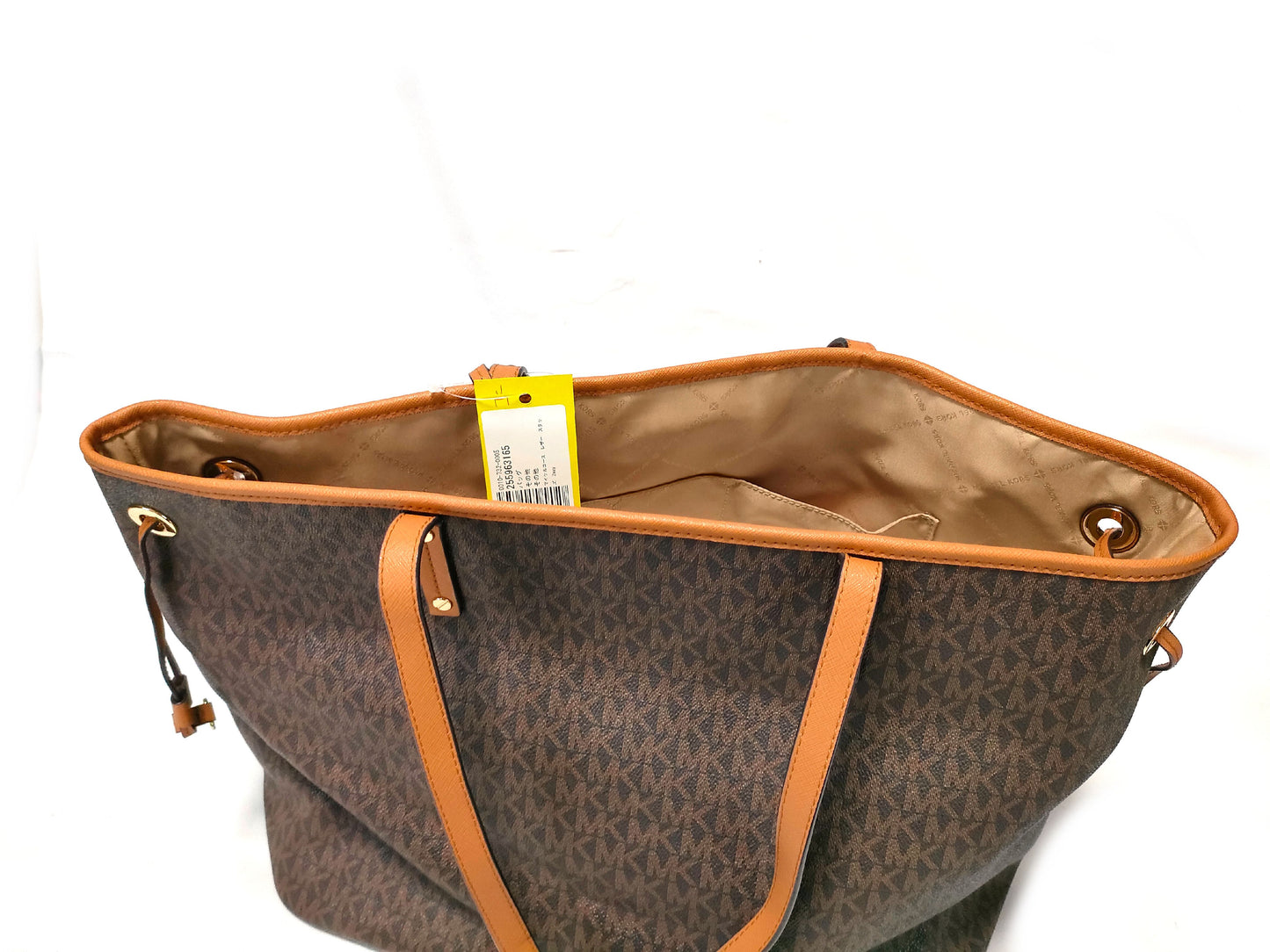 Michael Kors Leather Studded 2-Way Tote Bag