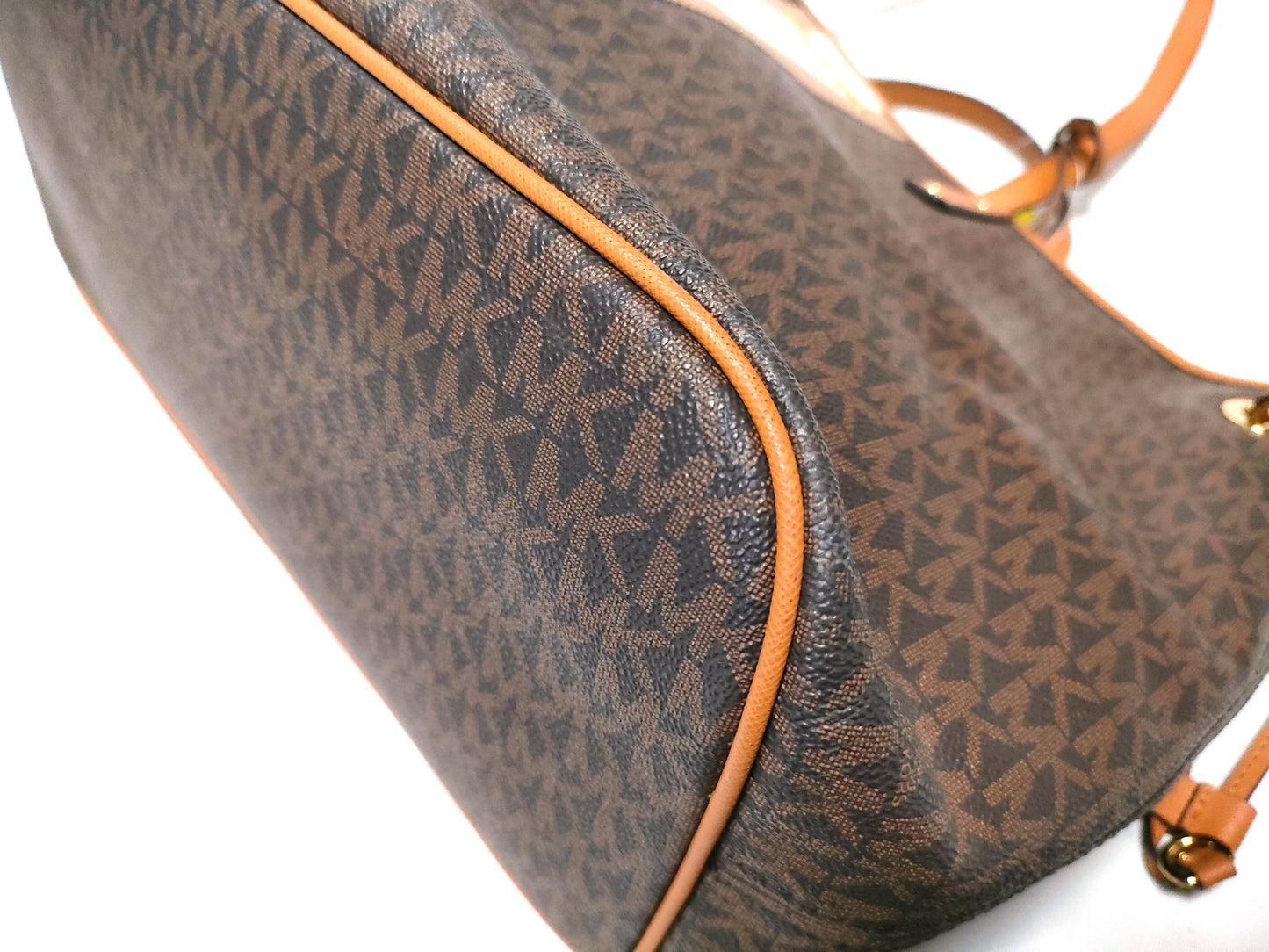Michael Kors Leather Studded 2-Way Tote Bag