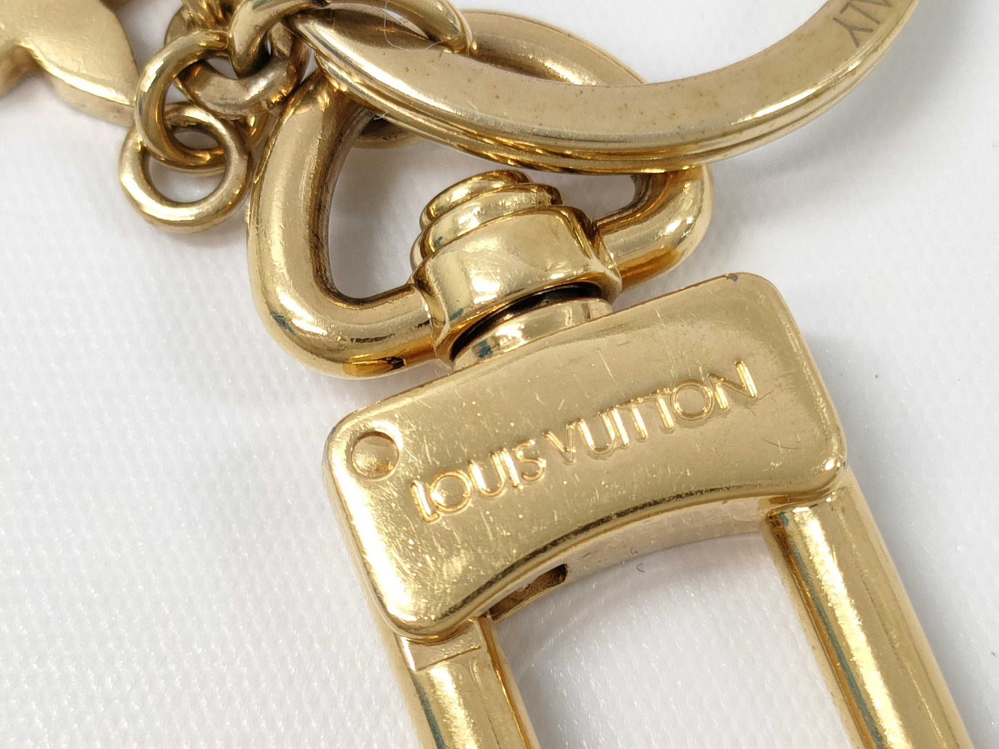 LOUIS VUITTON M63085 Porte Cle Blooming Flower BB Key Case/Key Holder