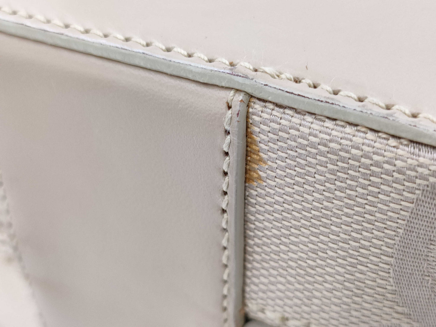 GUCCI GG Canvas Vanity/Top Handle Vanity Bag