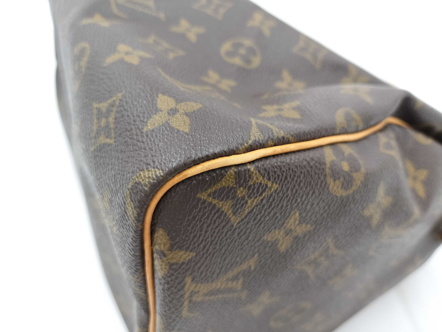 LOUIS VUITTON Monogram M41108 Speedy 30 Handbag with Lock