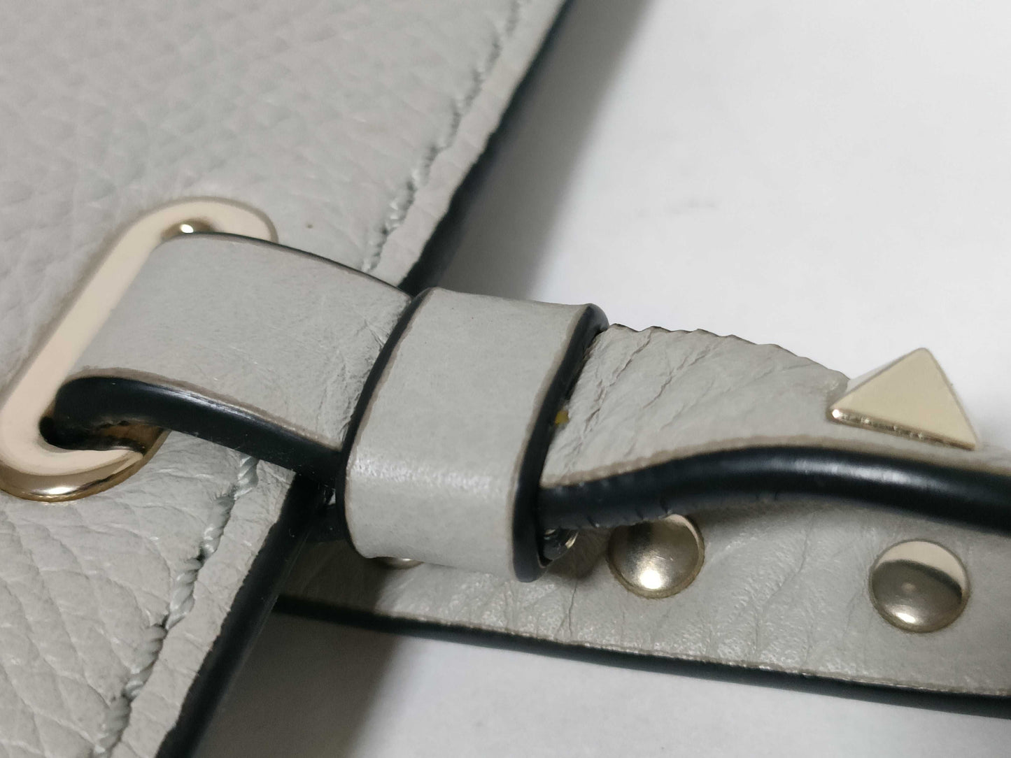 VALENTINO Gray 2-Way Shoulder Handbag