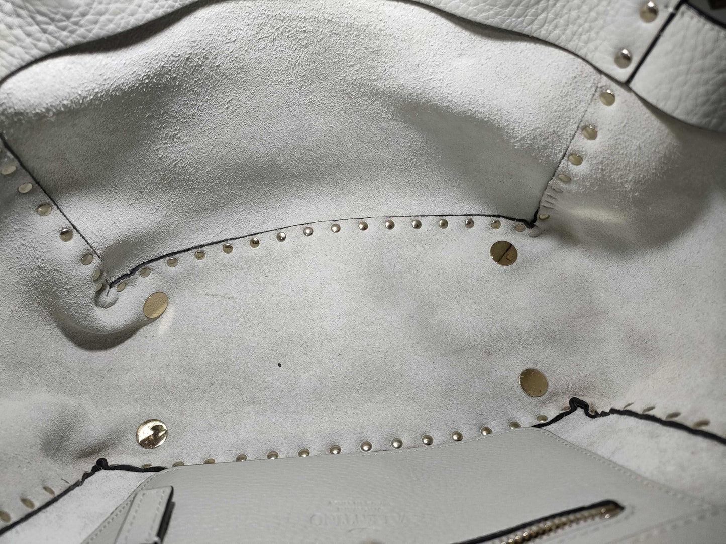 VALENTINO Gray 2-Way Shoulder Handbag