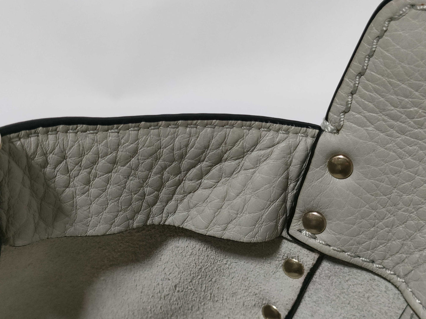 VALENTINO Gray 2-Way Shoulder Handbag