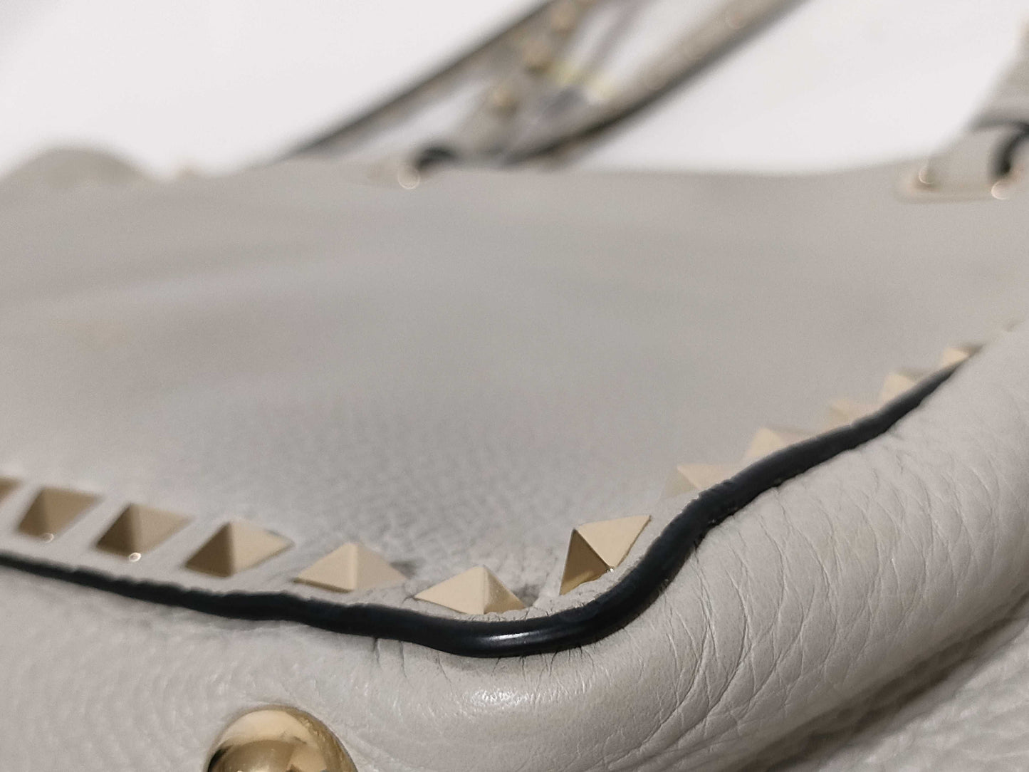 VALENTINO Gray 2-Way Shoulder Handbag