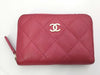 CHANEL Caviar Leather Classic Zip Coin Purse with G Hardware