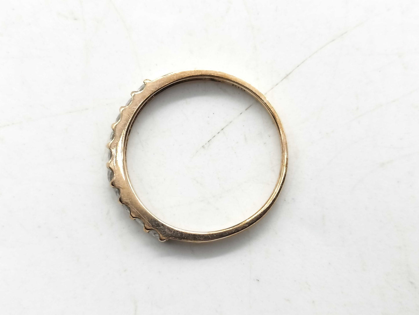 D0.25ct K10 0.9g Ring