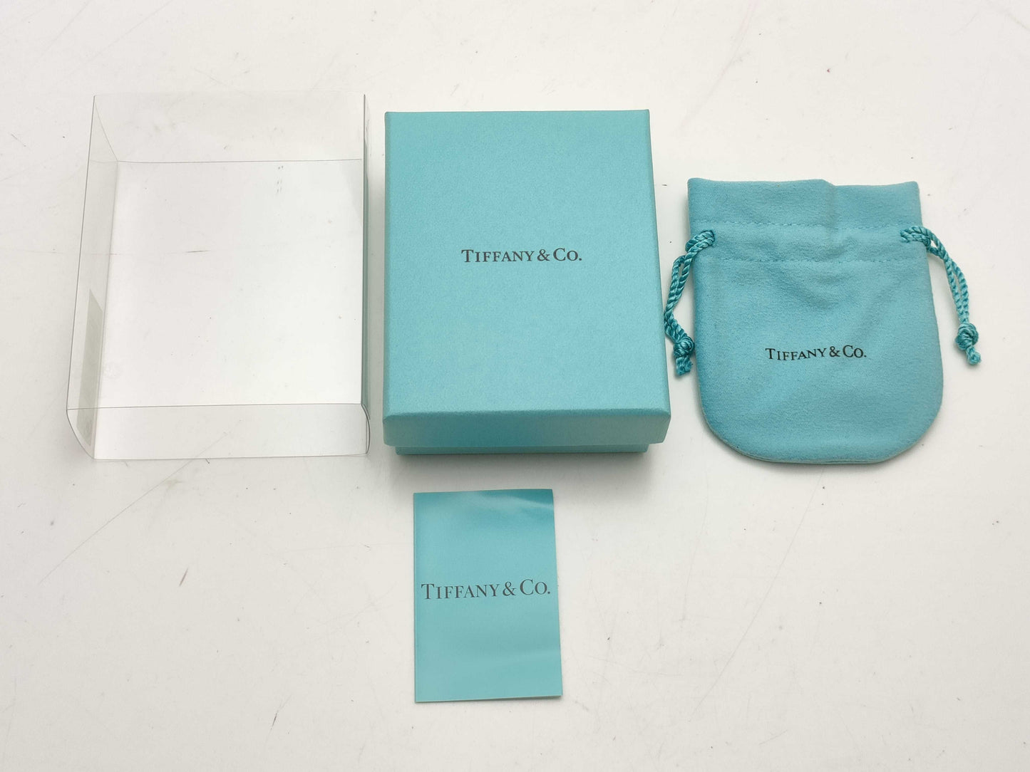Tiffany & Co. Return to Tiffany Return to Blue/Double Heart Necklace Necklace