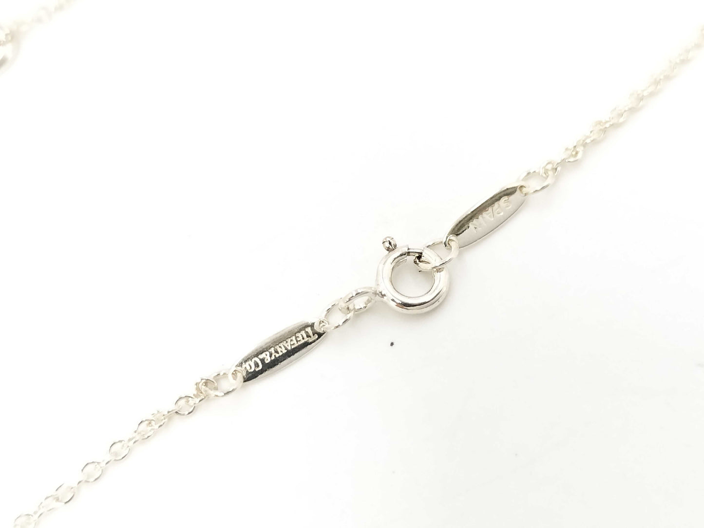 Tiffany & Co. Triple Open Heart Necklace in SV925 Silver