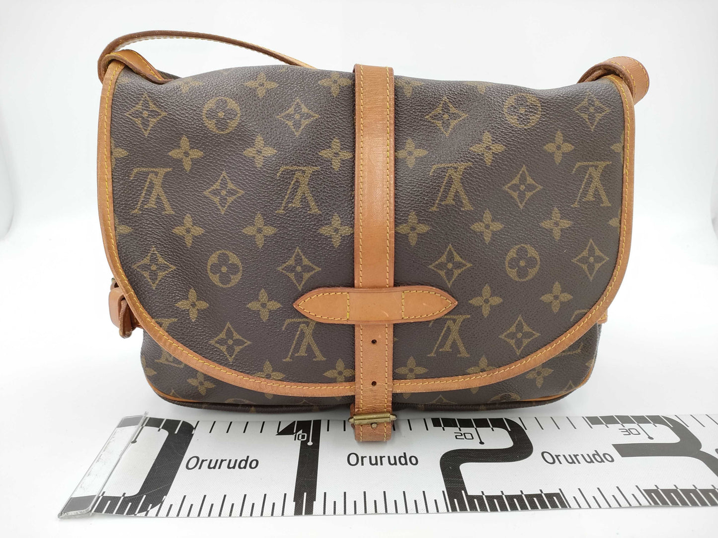 LOUIS VUITTON Monogram Saumur 30 Shoulder Bag