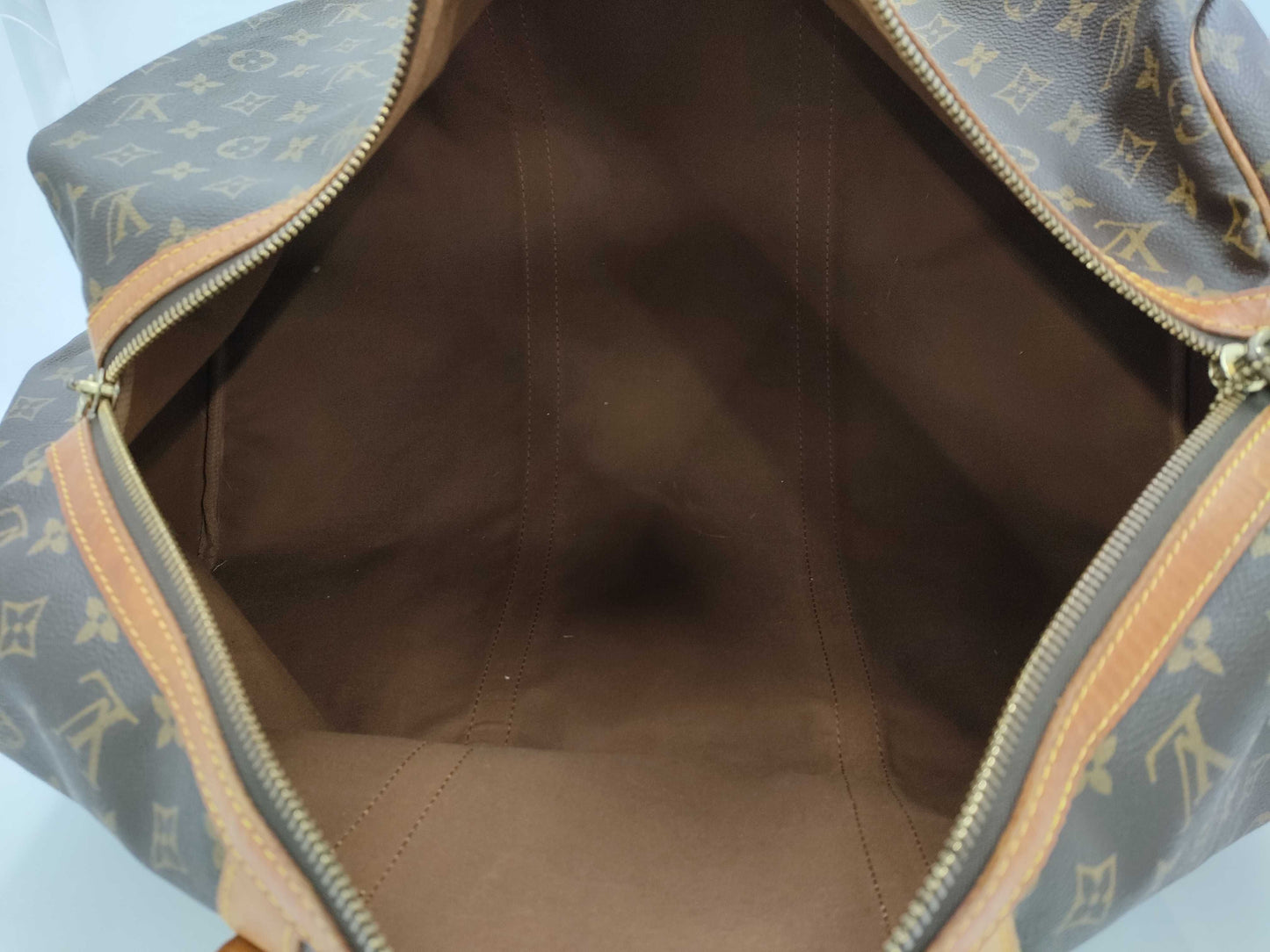 LOUIS VUITTON Monogram M41424 Keepall 55 Boston Bag