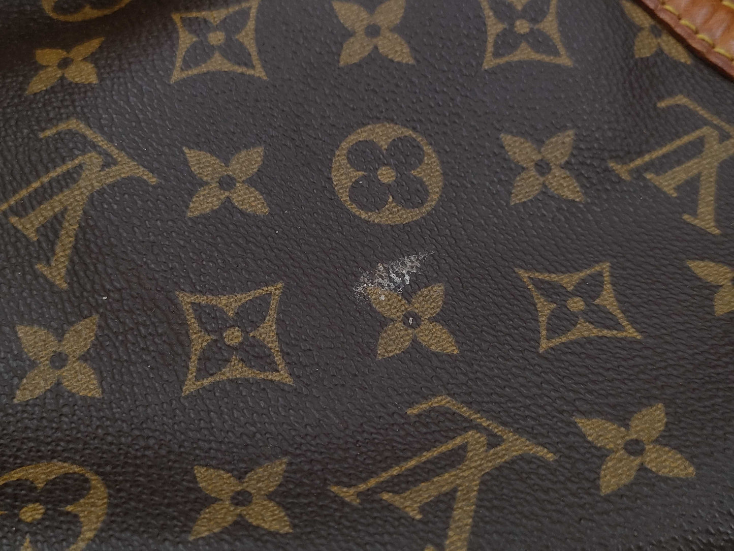 LOUIS VUITTON Monogram M41424 Keepall 55 Boston Bag