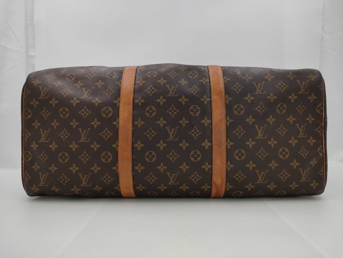 LOUIS VUITTON Monogram M41424 Keepall 55 Boston Bag