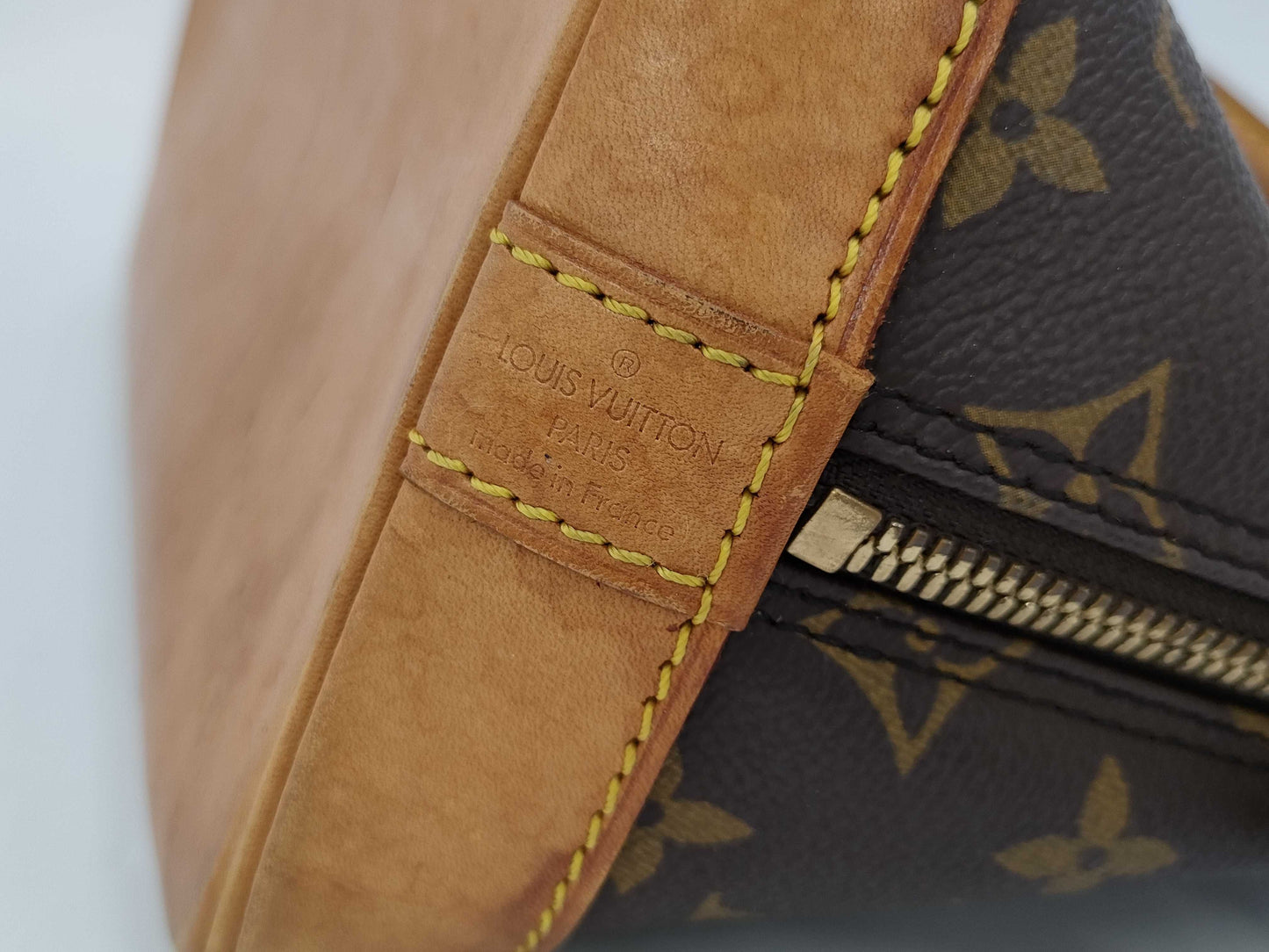 LOUIS VUITTON Monogram Alma M51130 Handbag with Cadena