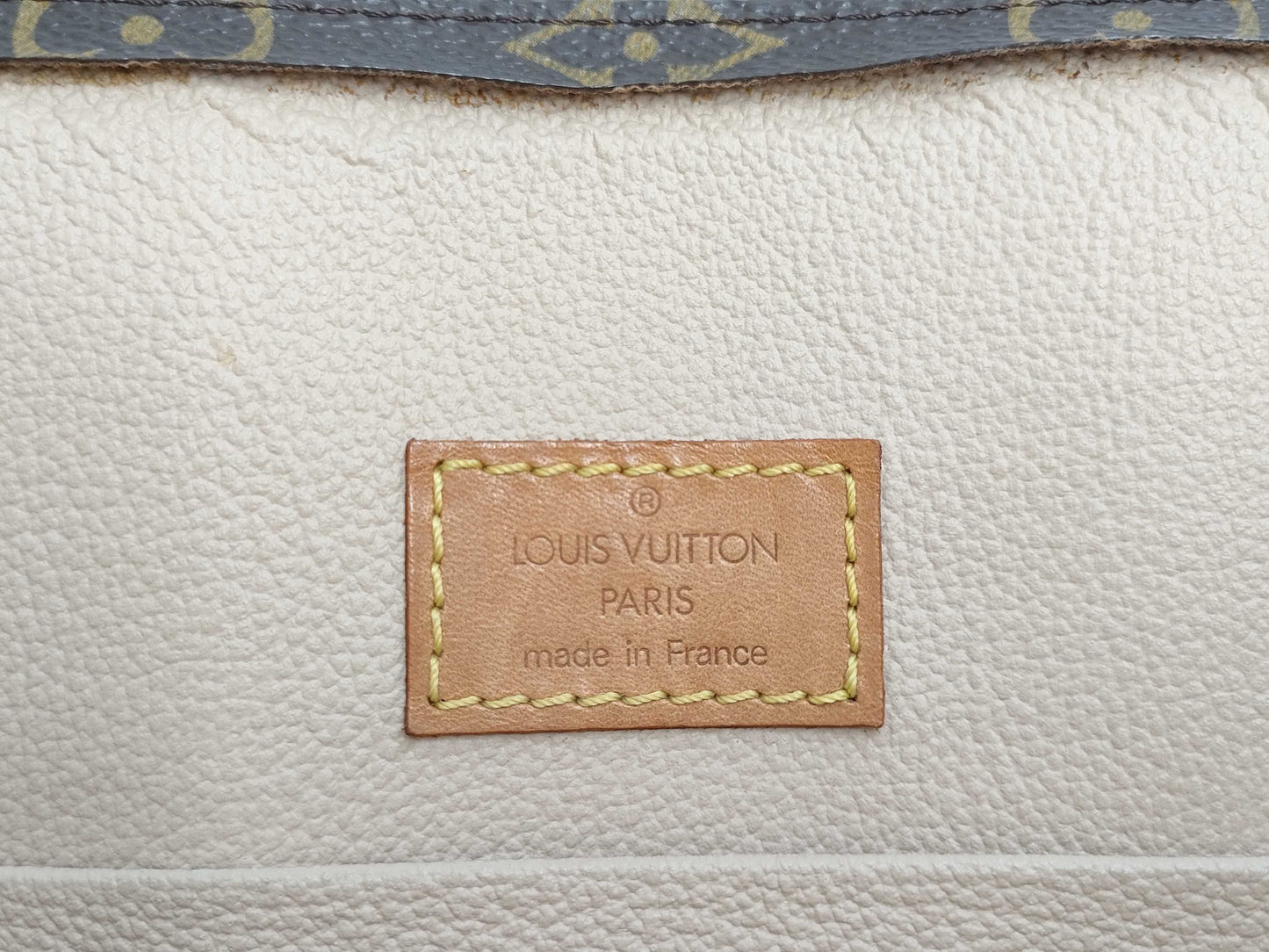 LOUIS VUITTON Monogram Sac Plat M51140 Handbag