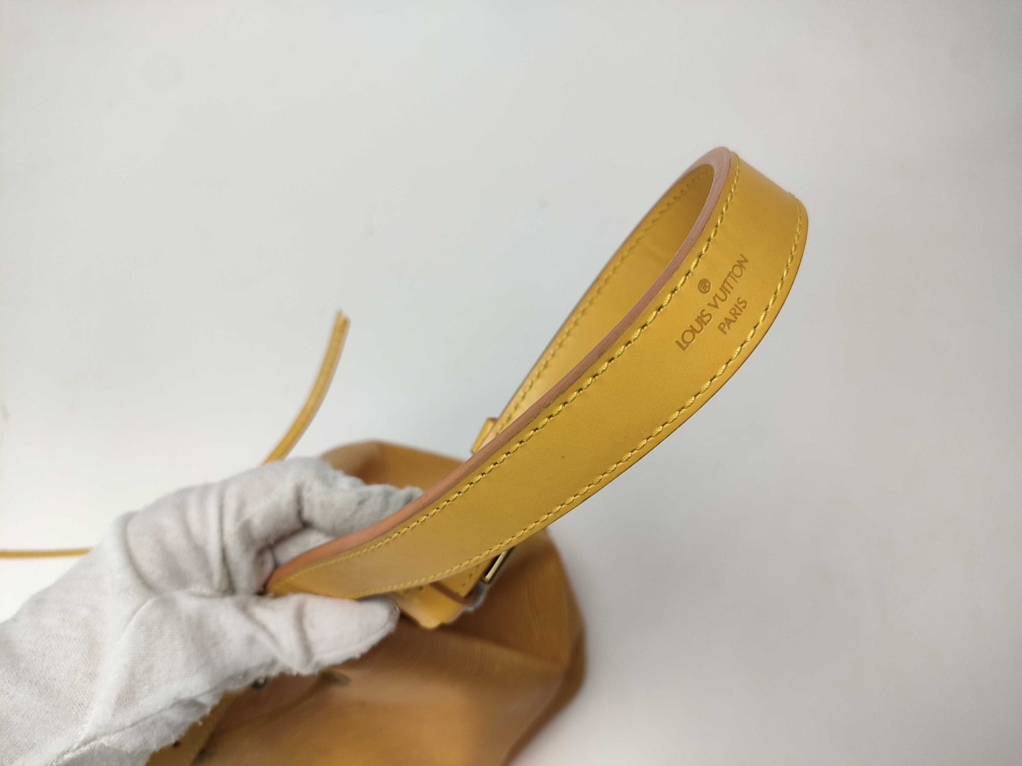 LOUIS VUITTON Epi M44109 Noe Tassili Yellow Handbag
