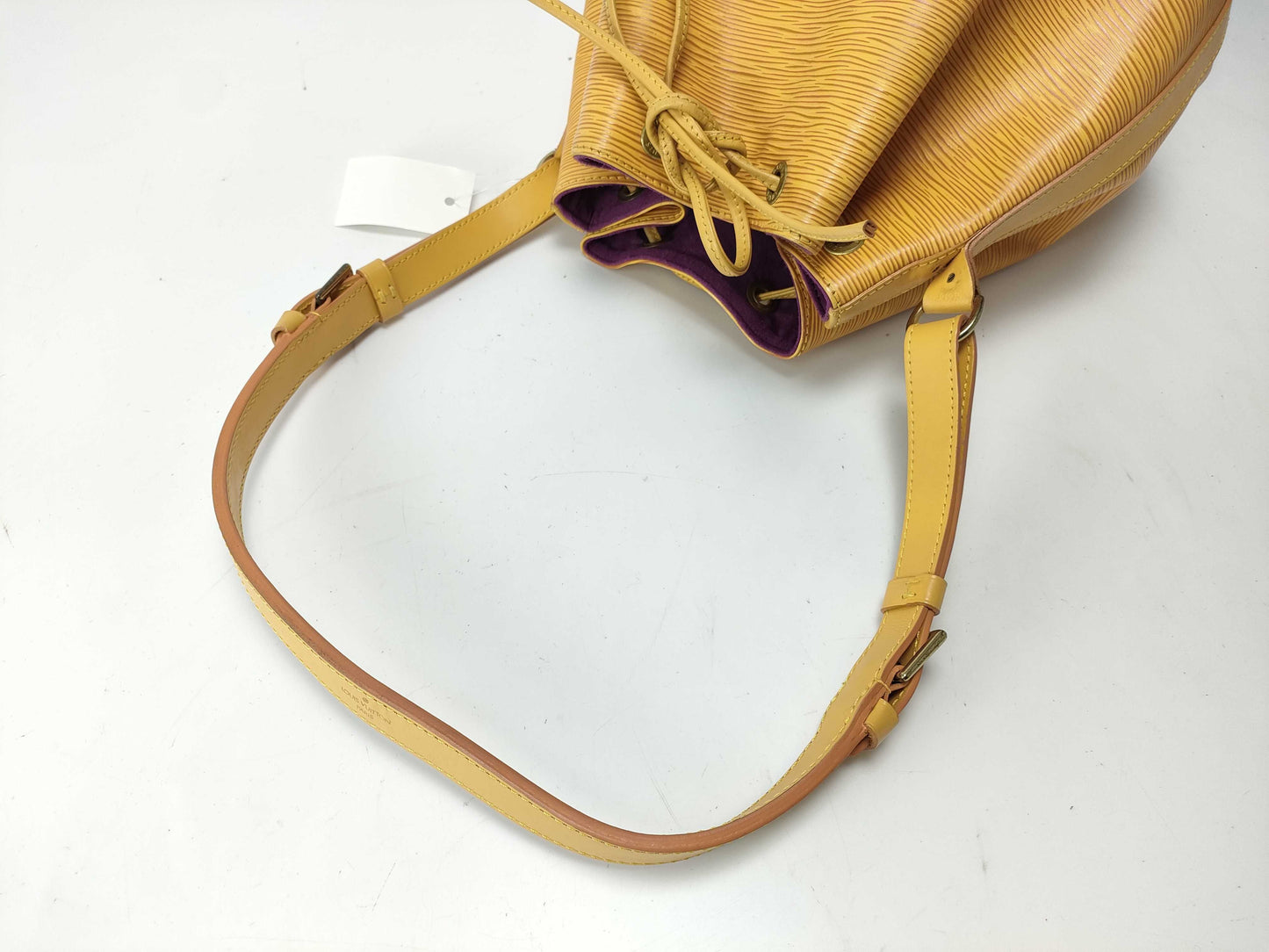 LOUIS VUITTON Epi M44109 Noe Tassili Yellow Handbag