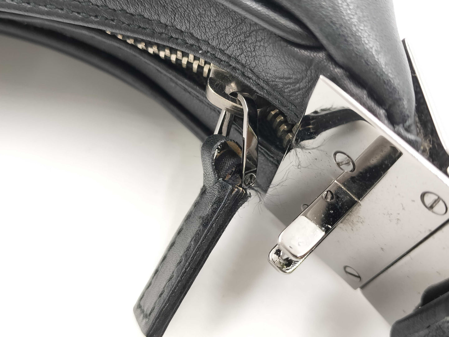 GUCCI Leather One-Shoulder Bag 001, 3341, 3444 Black Shoulder Bag