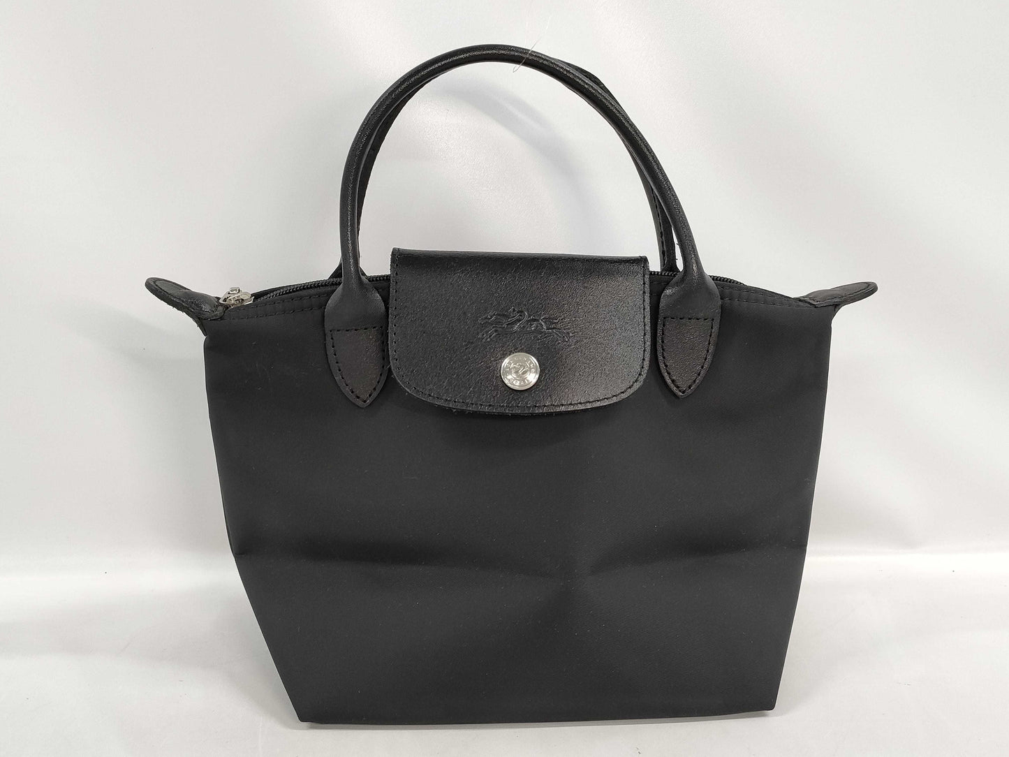 LONG CHAMP Nylon Tote Mini Handbag