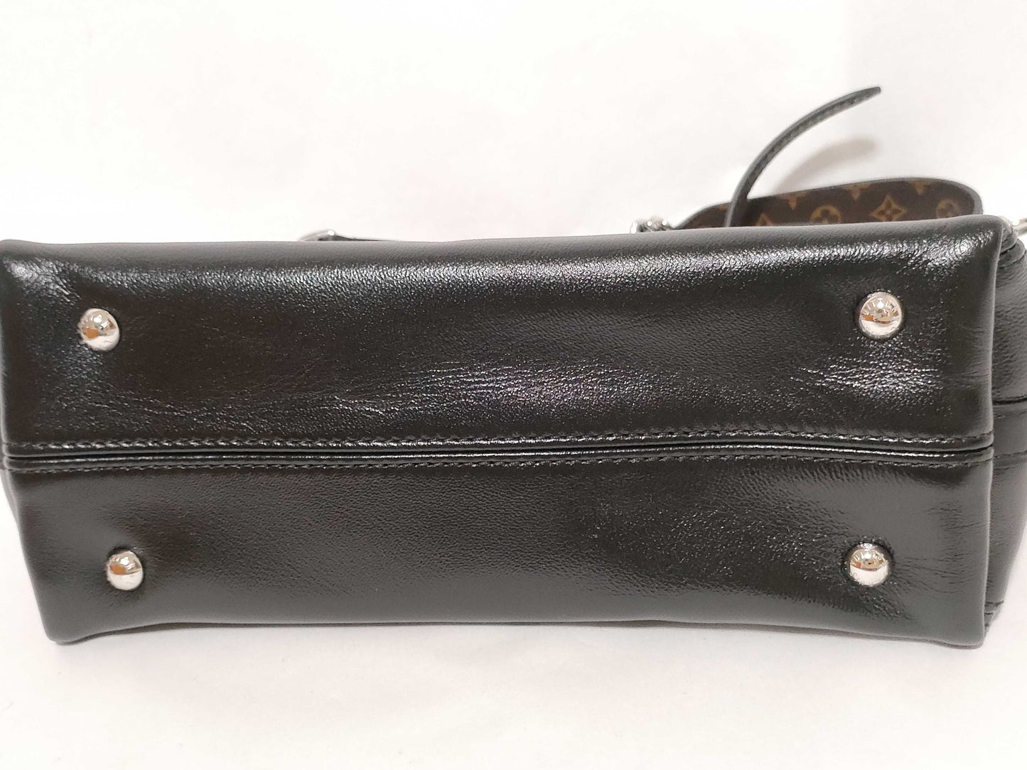 LOUIS VUITTON RFID Verified Monogram M12888 Carryall Vibe BB Handbag