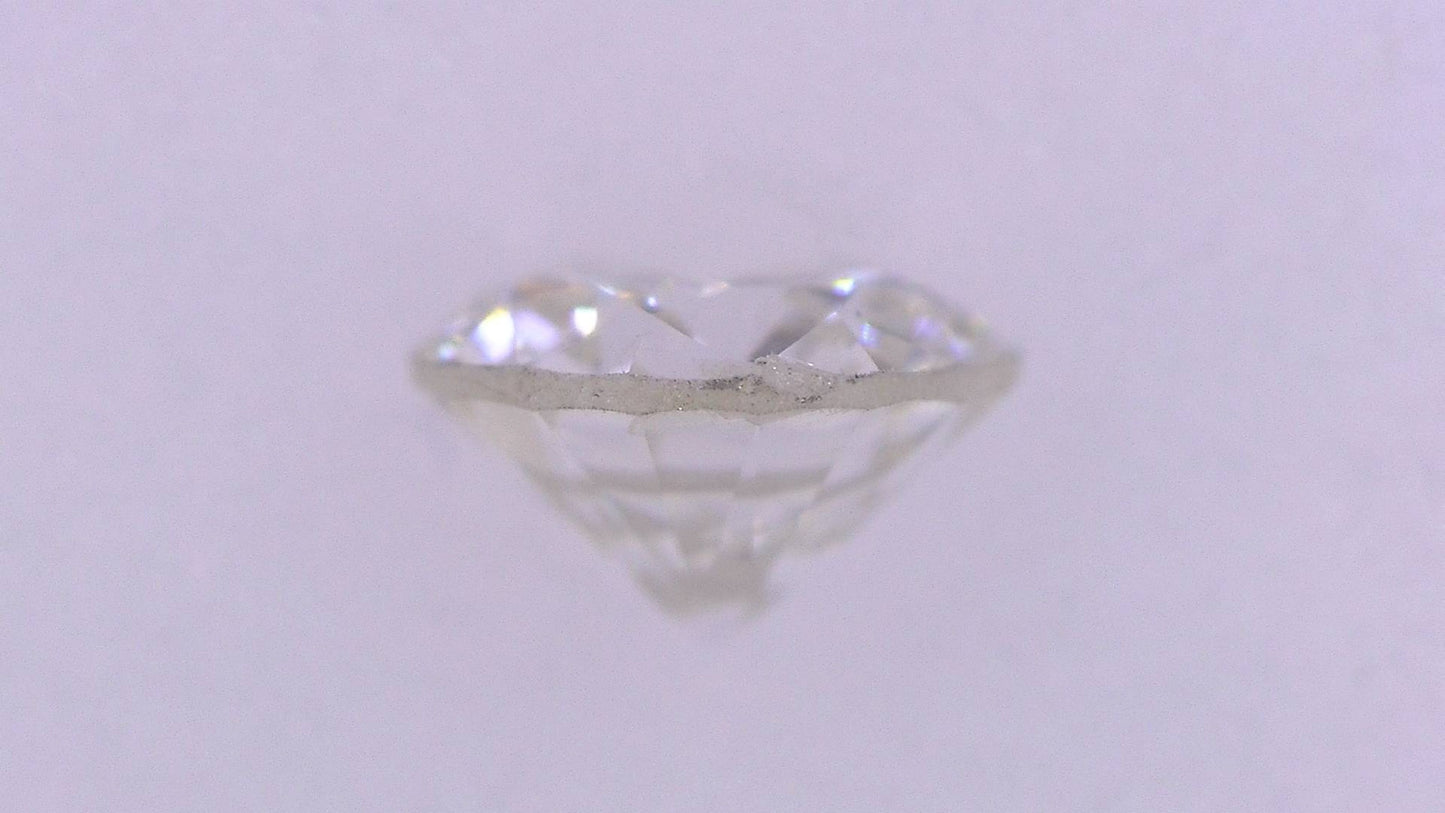 0.158ct J SI-2 FAIR/GD/FR MEDIUM BLUE NATURAL 3.37-3.45X2.15mm Diamond Loose