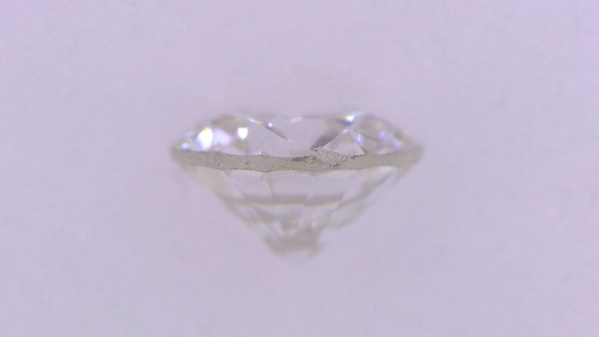 0.158ct J SI-2 FAIR/GD/FR MEDIUM BLUE NATURAL 3.37-3.45X2.15mm Diamond Loose