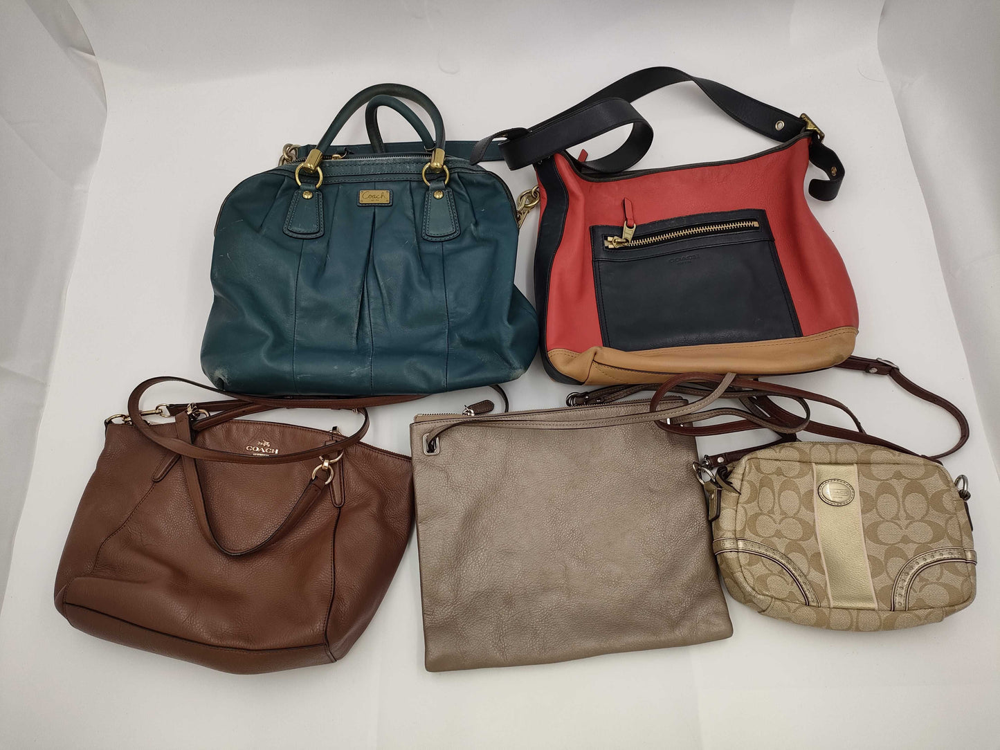 COACH F36675/15339/19995 etc. Handbags/Shoulder Bags for Women, 5-Piece Set