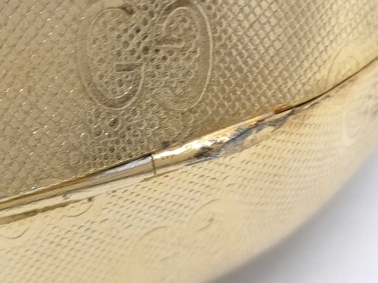 GUCCI Old Gucci Chain Shoulder Bag with Clasp