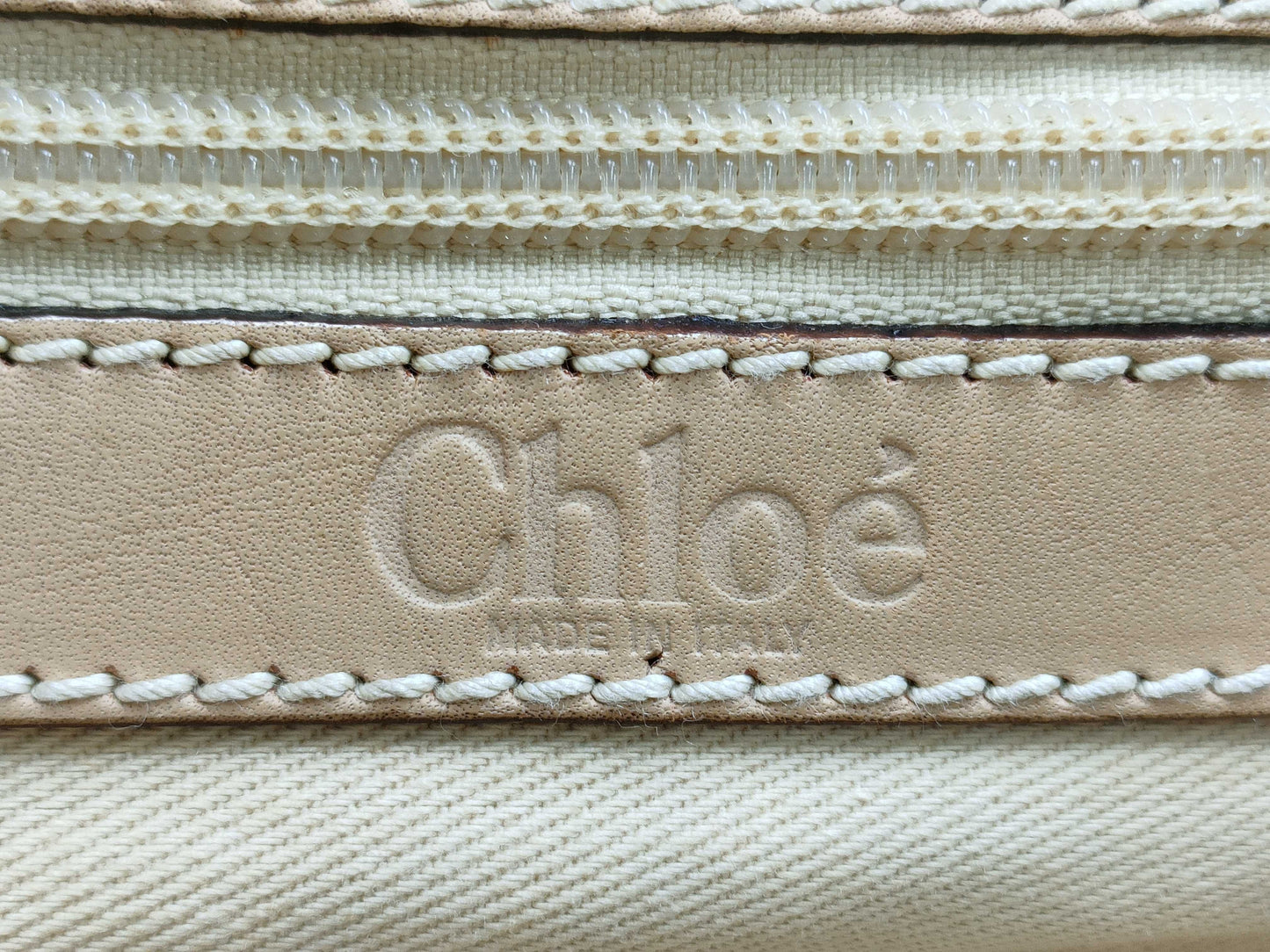 Chloe Kerala Canvas Handbag