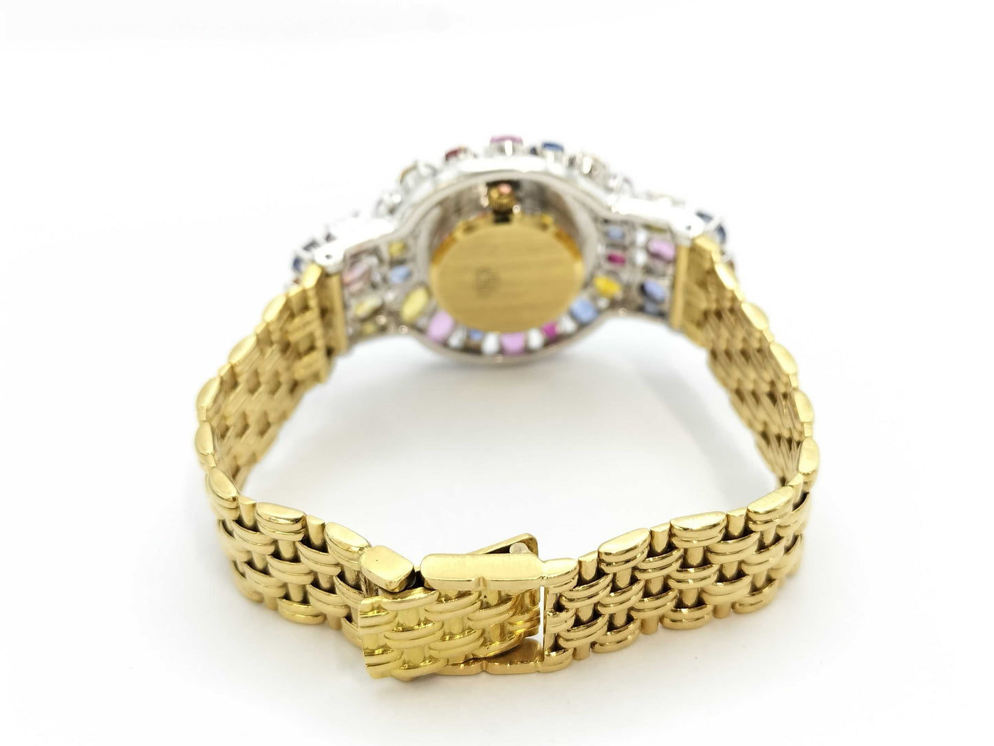 CHESS Hand-Wound Watch, Sapphire, Diamond, 18K Gold, 57.4g, Other Accessories