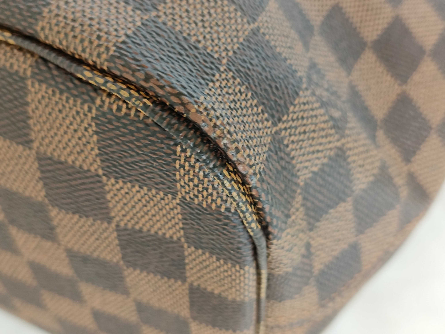 LOUIS VUITTON RFID Unverifiable FL3184 Damier N51105 Neverfull MM Tote Bag