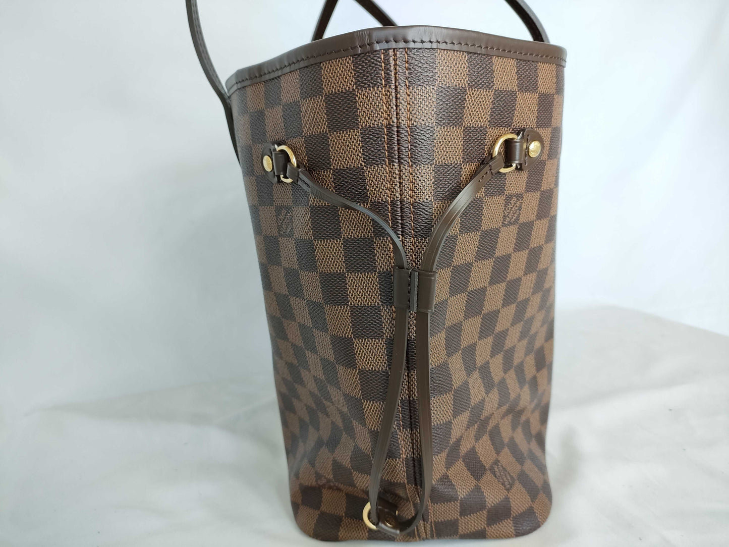 LOUIS VUITTON RFID Unverifiable FL3184 Damier N51105 Neverfull MM Tote Bag