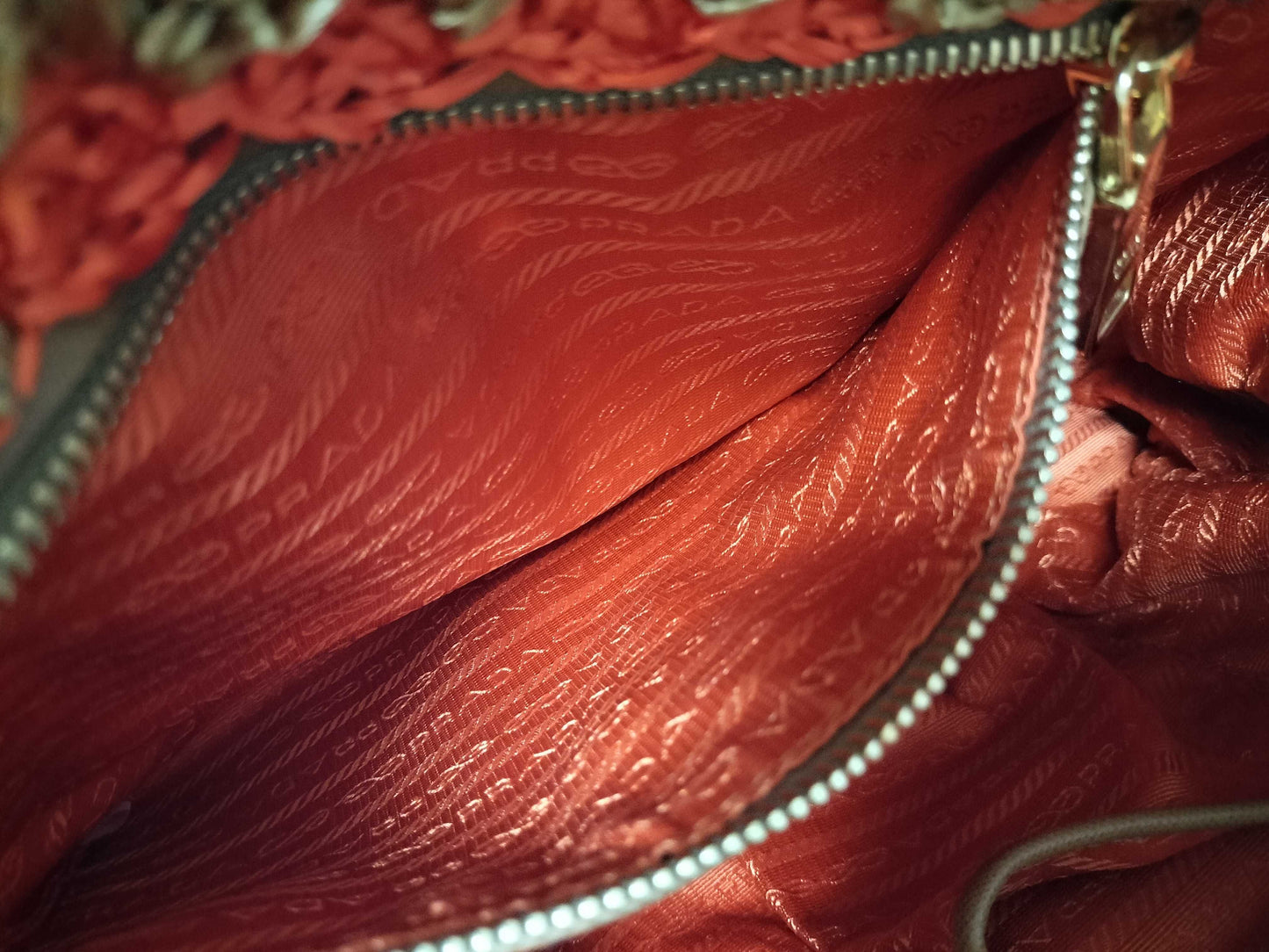 PRADA Raffia/BN2303 Tote Bag
