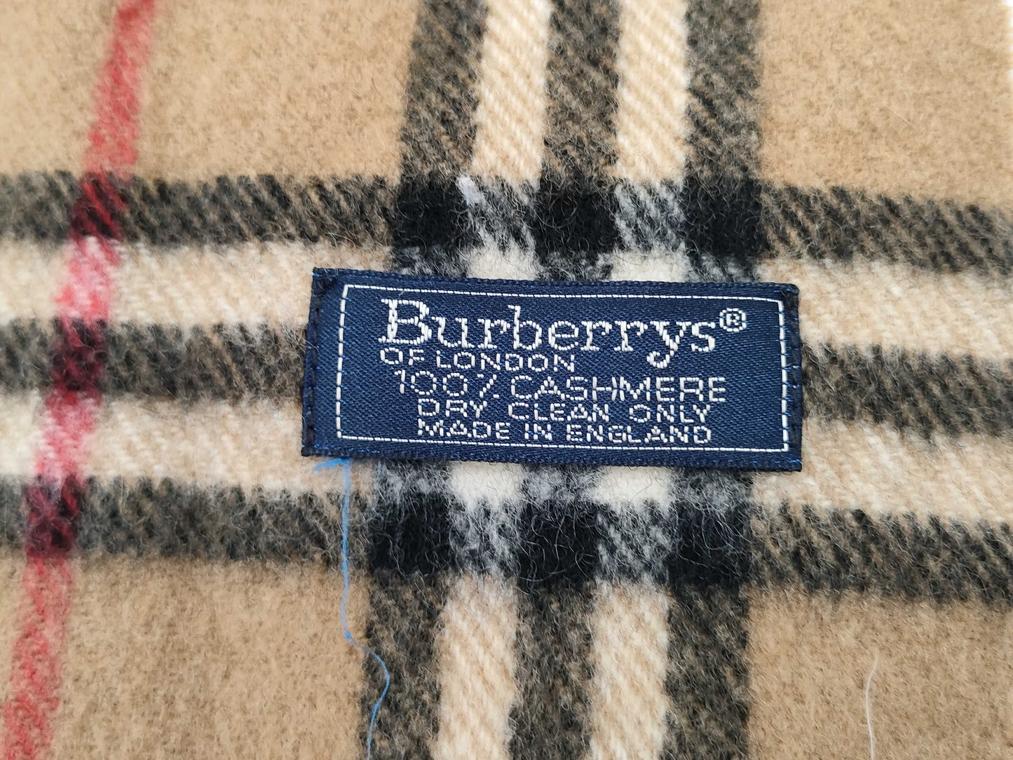 BURBERRY Cashmere Scarf