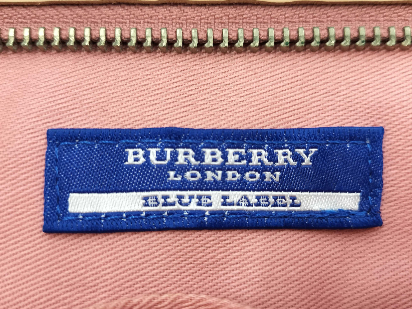 BURBERRY Blue Label Accessory Pouch Nova Check Shoulder Bag