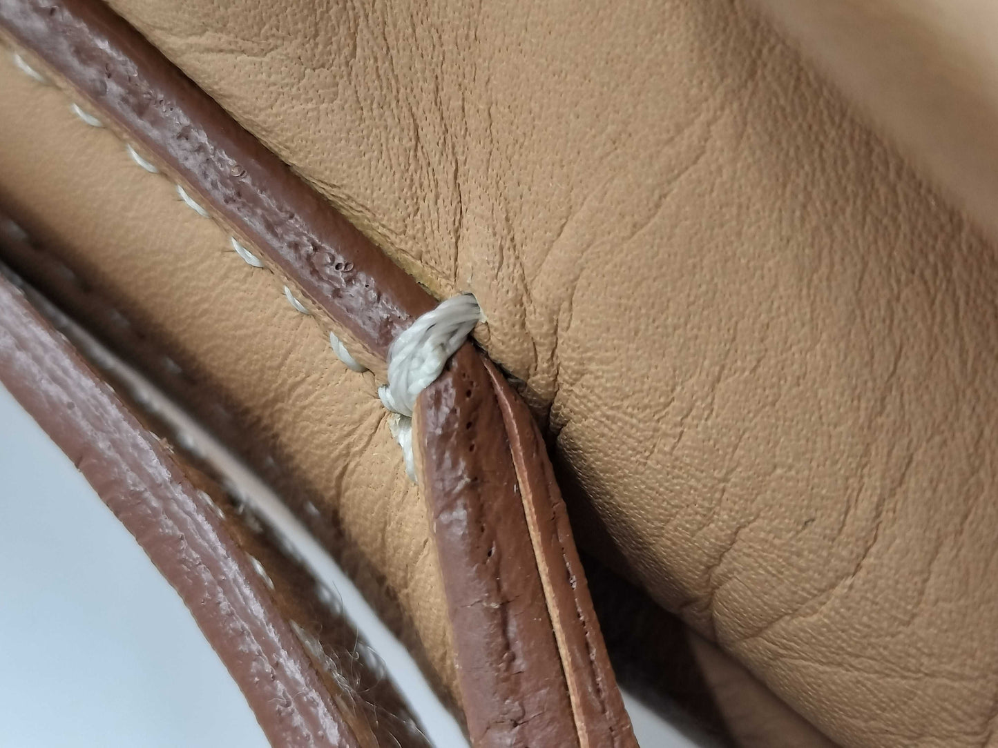 BURBERRY Nappa Leather Nova Check Leather Shoulder Bag