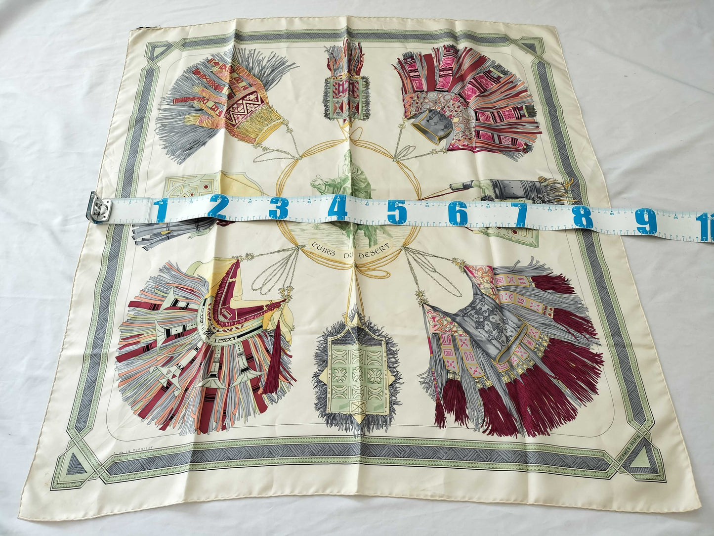 HERMES Carré euirs du desert scarf