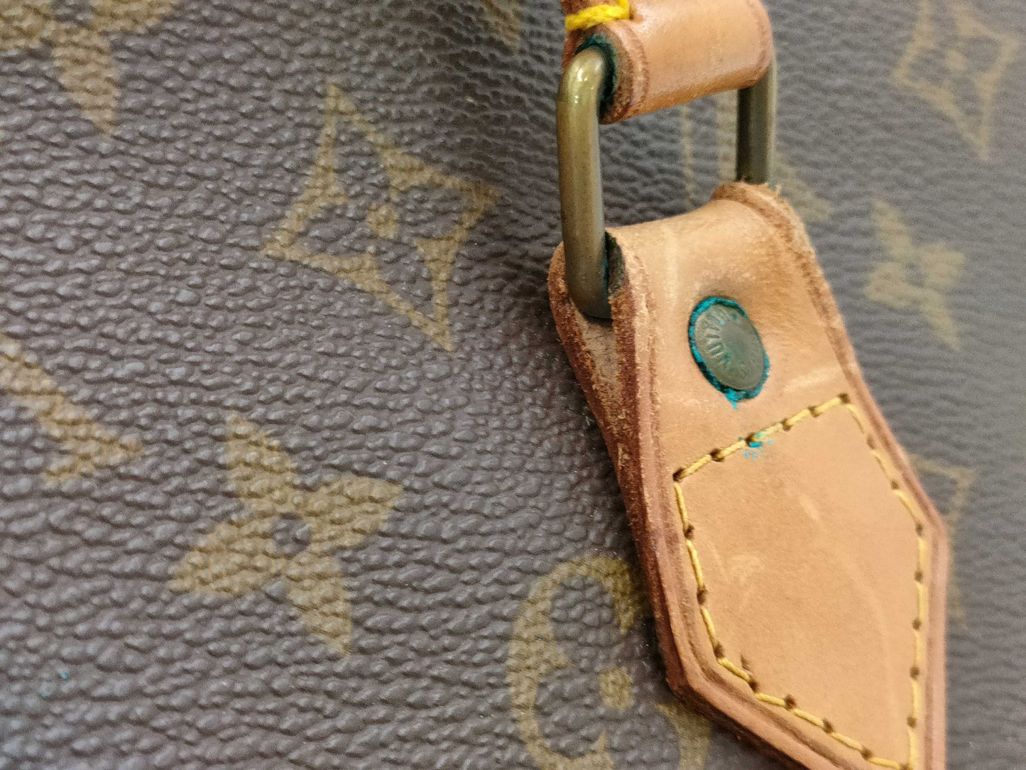 LOUIS VUITTON Monogram Sac Triangle Handbag