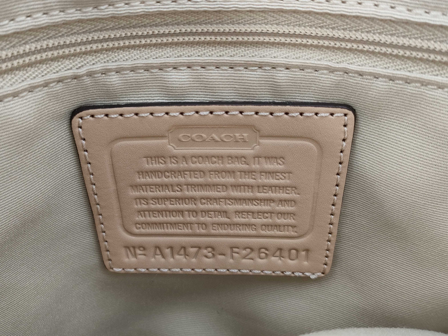 COACH Signature 4-Piece Handbag Set