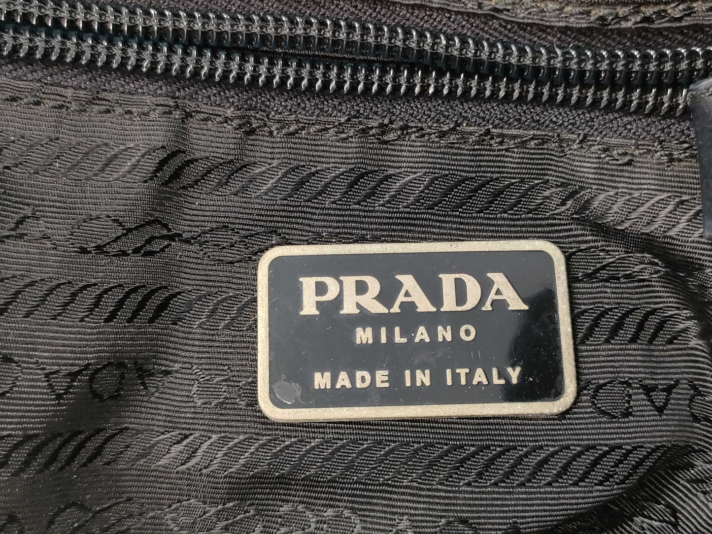 PRADA nylon backpack, black