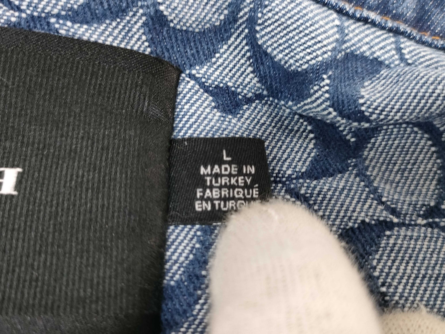 COACH denim jacket, size L, jacket