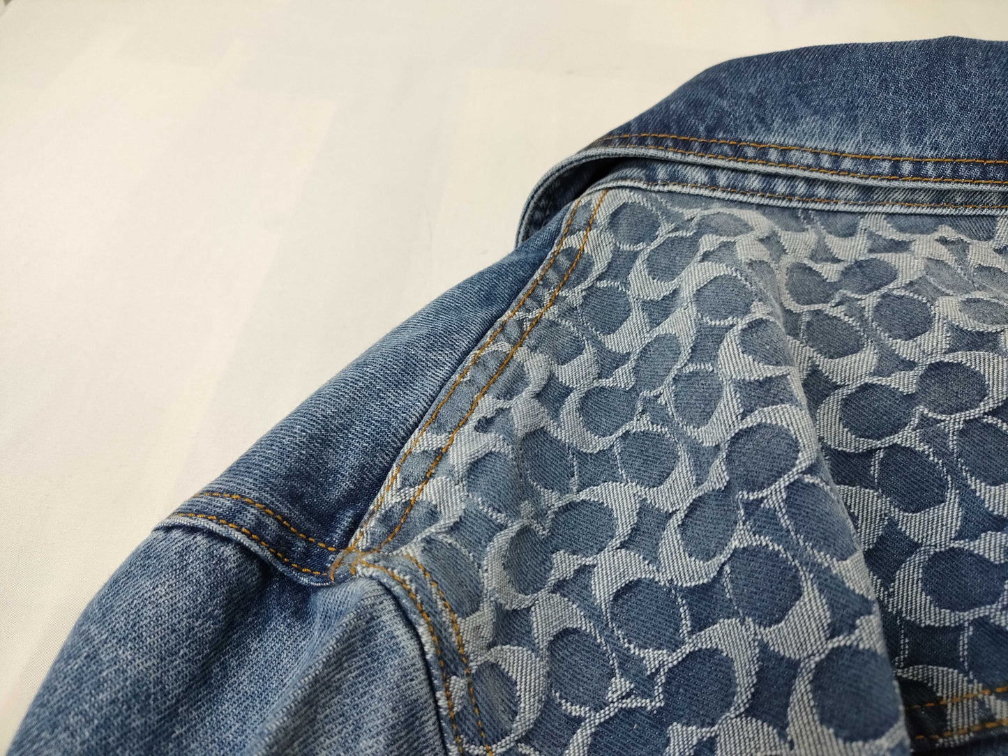 COACH denim jacket, size L, jacket