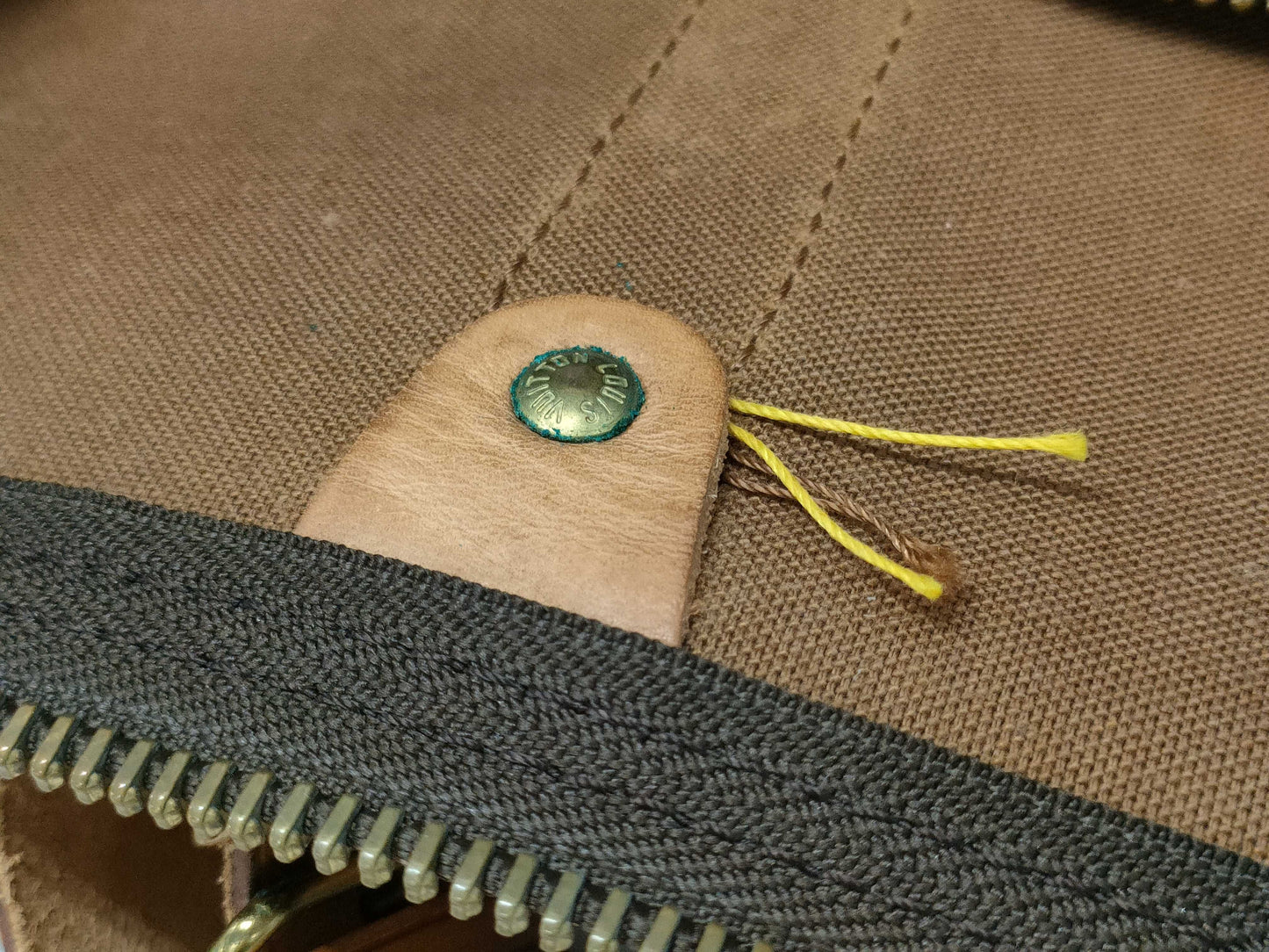 LOUIS VUITTON Monogram Keepall Bandouliere 50 Boston Bag